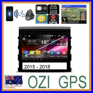 for TOYOTA 200 SERIES 2016-2018 GPS APPLE CARPLAY ANDROID AUTO HEAD UNIT +CAM - Picture 1 of 4