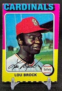 1975 Topps - #540 Lou Brock *BnB*
