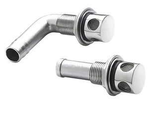 Vetus stainless steel ventilator 16mm tank vent with anti-flash gauze for boat - Picture 1 of 5