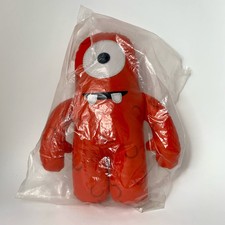 MUNO Yo Gabba Gabba! Vinyl 12” Plush Stuffed Friend Red Monster New Licensed