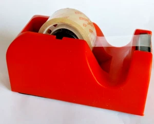 Tischabroller Klebebandabroller für Rollen bis 33m x 19mm, rutschfest, stabil - Bild 1 von 3