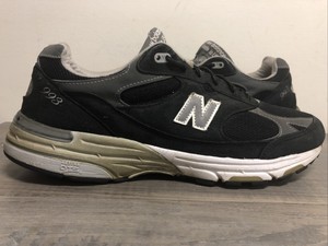 new balance 993 black leather