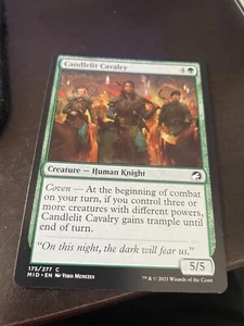 Innistrad: Midnight Hunt Magic: The Gathering Candlelit Cavalry - Picture 1 of 1