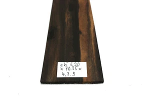 Ebenholz Brettchen schöne Maserung Restaurierung Intarsien Tonholz Gitarrenbau - Bild 1 von 2