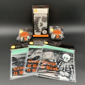 Wilton Halloween Backen Konvolut Cupcake Tassen Kuchen Maker Leckerli Beutel Neu - Bild 1 von 5