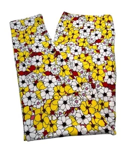 LuLaRoe Leggings TC2 Tall Curvy 2 Bright Colorful Floral Yoga - Picture 1 of 6