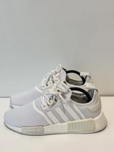 Adidas Originals NMD R1 Womens 9.5 US GX8313 Athletic Running Sneakers White - Picture 1 of 6