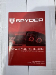 Spyder Mustang 87-93 Headlights Black HD-YD-FM87-1PC-LED-C 5012548 - Bild 1 von 22