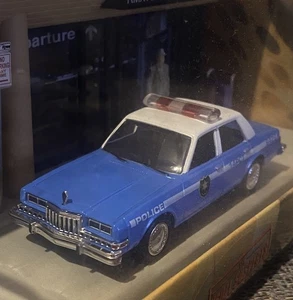 MotorMax 1:43 ‘Reel Rides’ 1983 Dodge Diplomat Police Car NICE See Pics! - Picture 1 of 12