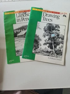 Bäume & Landschaften zeichnen William F. Foster 2 Buch Set Schritt für Schritt Kunst Anleitung - Bild 1 von 13