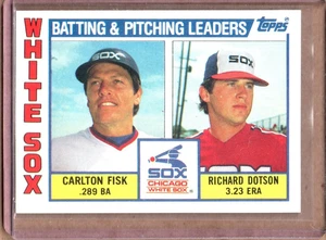 1984 Topps White Sox Team Leader #216 (NM/MT oder besser) knitterfrei - Bild 1 von 2