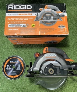 RIDGID R8656B 18v Subcompact Brushless 6 1/2 Circular Saw (Tool Only) - Picture 1 of 1