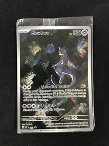 Pokemon TCG SV: Scarlet & Violet Promo Cards #052 Mewtwo SEALED - Picture 1 of 2