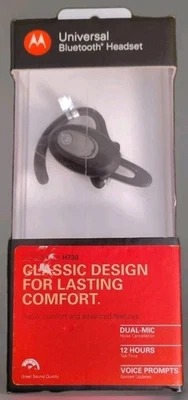  Gancho de orelha Motorola H730 fone de ouvido Bluetooth original 89422N fechado nova caixa - Imagem 1 de 4