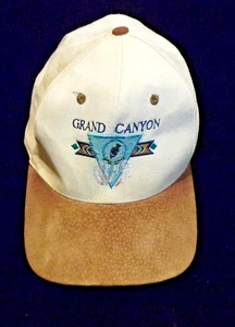 VINTAGE Grand Canyon Suede Leather Accent Hat Arizona Hat Cap - Bild 1 von 16