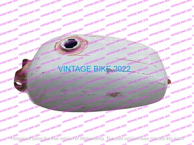 Tanque de gasolina combustible de acero crudo Maico md 250 1971-83 + tapa/APTO PARA Foto 1 de 4