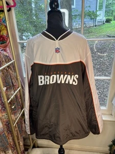 Cleveland Browns Jacke Vintage Reebok On Field Herren Large bestickt NFL 90s - Bild 1 von 11