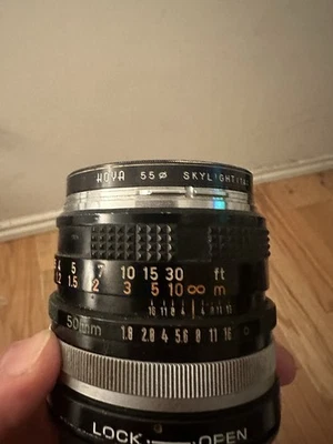 Canon FD lens (included  adapter to EF) - Image 1 of 3