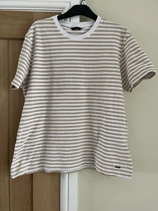 Men's 100% Cotton Massimo Dutti Striped T Shirt - Picture 1 of 5