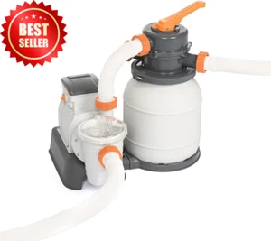 Flowclear Sand Filter Pump Pool Filtration System for Above Ground Pools - Picture 1 of 12