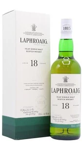 Laphroaig - Islay Single Malt Scotch 18 year old Whisky 70cl - Foto 1 di 1