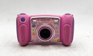 Appareil photo Kidizoom Duo Vtech Pour enfants - Rose - Camera Zoom x4 Testé oK - Picture 1 of 2