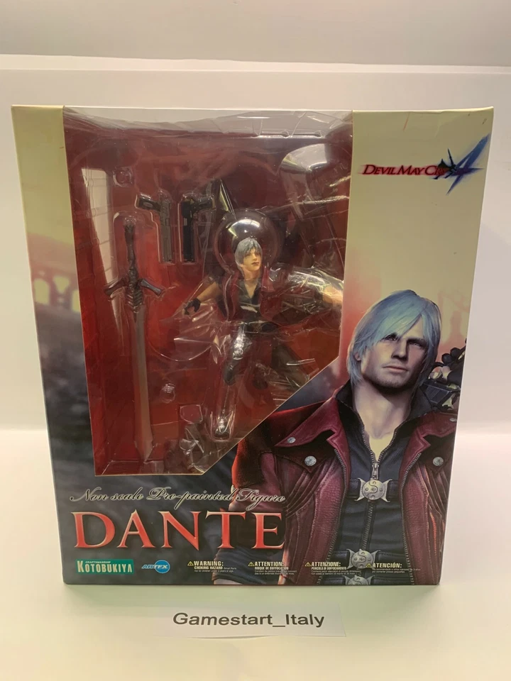 DANTE DEVIL MAY CRY 4 KOTOBUKIYA ARTFX come nuova