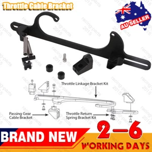 Billet Aluminium Throttle Cable Return Spring Bracket For Holley 4150 4160 NEW - Picture 1 of 10