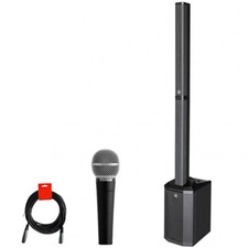 HK AUDIO Polar 8 PA System with Vocal Microphone and XLR-XLR Cable