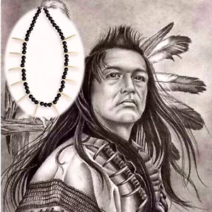 Collar de garra de oso nativo americano para disfraces de disfraces, fiesta o Halloween NUEVO - Imagen 1 de 12