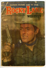 Charlton Rocky Lane Western #57 1954 1.8 G- OW/W HTF