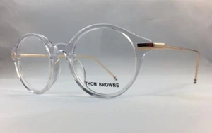 THOM BROWNE NEW YORK TB-708 48-21-145 GAFAS Translúcidas ~ Japón - Imagen 1 de 10