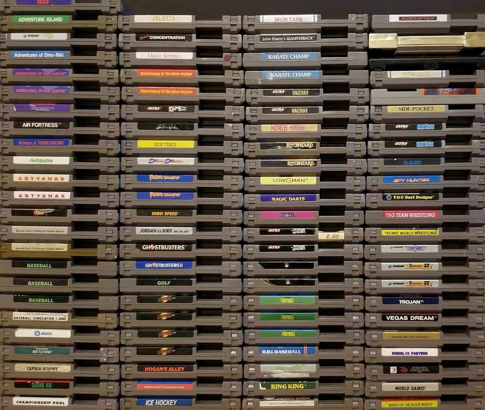 Nintendo NES Games Custom Build Lot-Cleaned Pins, Tested,DISCOUNT FAST SHIPPING - Image 1 of 1