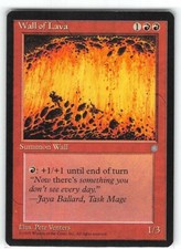 Wall of Lava *Uncommon* Magic MtG x1 Ice Age SP