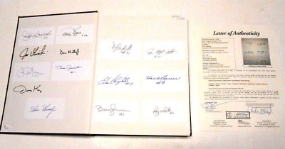 JSA Catfish Hunter Dave Winfield Gossage Autograph Signed Baseball Yankees Book - Image 1 of 4