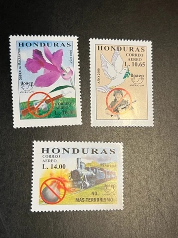Honduras stamp C1078-1080 MNH Cover