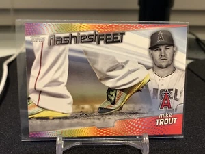 2022 Topps Series 1 - Mike Trout Flashiest Feet Insert - FF-10 - LA  Angels - Picture 1 of 3