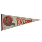 Atlanta Falcons Rare American Football USA 1970's Felt Pennant Flag Used