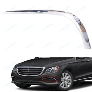 Left Frong Bumper Outer Molding Trim t For Mercedes Benz E W213 E300 2017-2019 - Picture 1 of 5