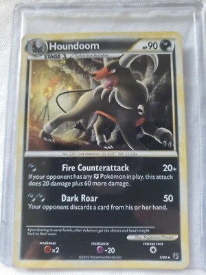 Houndoom 5/90 excellent Undaunted Holofoil Rare Holo Pokemon Card - Image 1 of 4