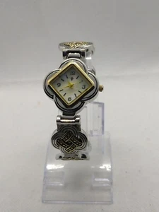 Gold- und silberfarbener Uhrenarmreif Uhrenarmband Damen Mädchen weiblich - Bild 1 von 5