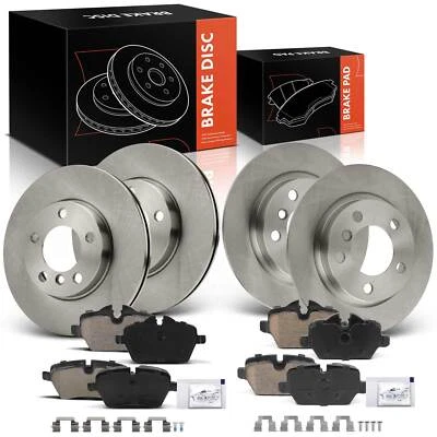 12x rotores de freio a disco e pastilhas de freio de cerâmica para Mini Cooper Paceman dianteiro e traseiro - Imagem 1 de 4