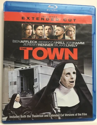The Town (Blu-ray,2010,Extended,Unrated Edition) Ben Affleck,Not a Scratch! USA! - Image 1 of 4