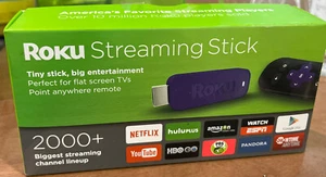 Roku Streaming Stick - Purple w/ Remote 3500X 224 - Picture 1 of 2