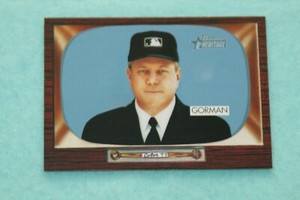 BRIAN GORMAN 2004 BOWMAN HERITAGE #290 MAJOR LEAGUE UMPIRE