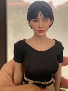 Figura de acción femenina de 12" tallada tallada cabeza niña Eimi Fuk 1/6 cuerpo muñecas - Imagen 1 de 10