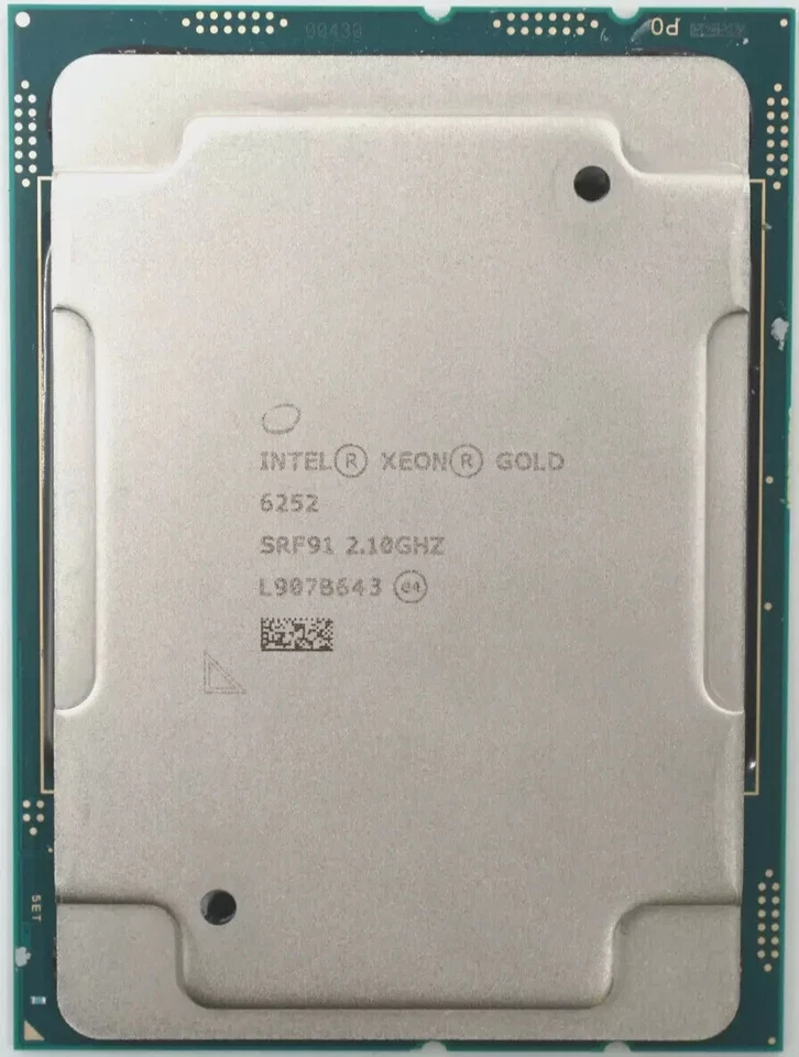 Intel Xeon Gold 6252 2.10Ghz 24-Core 35.75MB LGA 3647 CPU SRF91 - Image 1 of 1