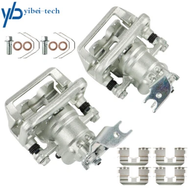 Pinzas de freno traseras con soporte 2 piezas para Acura TSX 2008-2012 Honda Accord 2,4 L Foto 1 de 4