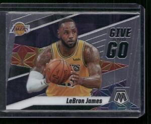 2019-20 Panini Mosaic #8 LeBron James Give and Go Base Card