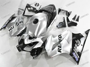 For Honda VFR800 2002-2012 Black Silver ABS Injection Mold Bodywork Fairing Kit - Bild 1 von 8